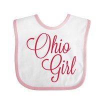 Inktastic Ohio Girl Boys or Girls Baby Bib