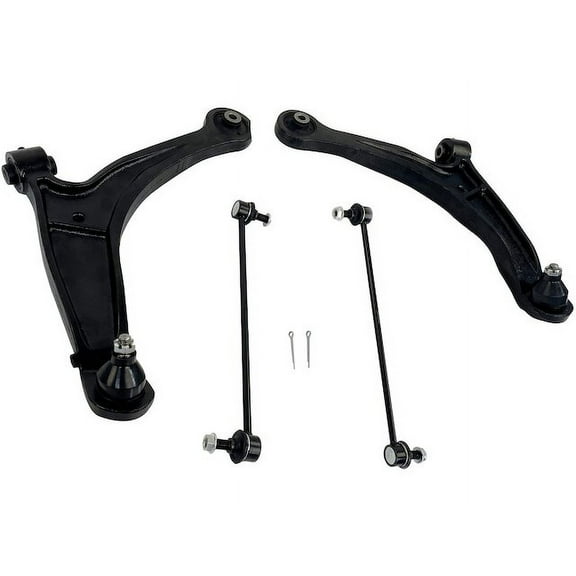 Front Lower Control Arm Ball Joint Sway Bar Link Kit - 4 Piece - Compatible with 2006 - 2014 Honda Ridgeline 2007 2008 2009 2010 2011 2012 2013