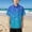F58-Blue, variant on FYDUU Boys Shirts Short Sleeve Button Down Shirt Casual Tropical Print Hawaiian Shirts Fashion Vacation Beach Shirts Lightweight Breathable Summer Tops 5-6 Years