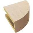 thumbnail image 6 of 4"W x 8"D x 8"H Classic Durham Rough Cedar Woodgrain TimberThane Corbel, Primed Tan, 6 of 6