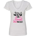 thumbnail image 3 of Inktastic Nurse Appreciation Cute Women's V-Neck T-Shirt, 3 of 5