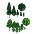 thumbnail image 2 of Modelo Model Trees OrgMemory Mixed, 29 unidades, 4 a 16 cm, plástico, color verde, 2 of 9