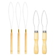 thumbnail image 3 of Tachiuwa Wooden Handle Threader 1 Set Flexible Tips Stitch Insertion Time Saving Reusable Set C, 3 of 7