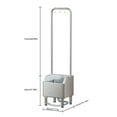thumbnail image 2 of Trayknick Stainless Steel Mop Sink with Extended Elevated Rack,Commercial Utility Sink for Laundry Room,Kitchen,Restaurant,Garage,Overflow-Proof Reservoir,15° Tilted Edge,5 Hooks, 150kg Capacity, 2 of 13