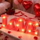 thumbnail image 5 of Lámparas De Plástico 1pc Conjoined Letter Lights Party Decorations in Pink Plastic Romantic Glimmer for Confessions and Home Décor with Gentle Non-Glaring Light Source 1.81x3.94x0.79" JASKFLY, 5 of 9