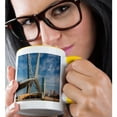 thumbnail image 2 of 3drose, Usa, Oklahoma, Oklahoma City, Skydance Footbridge., 11oz Two-tone Yellow Mug, 2 of 6