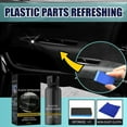 2PCS 50ML Car Refinishing Agent Clean Interior Proofing & Shine Fix