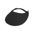 thumbnail image 1 of Top Headwear Fabric Foam Visor - Black, 1 of 2
