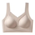thumbnail image 4 of XIYON Bras For Women Lace Seamless Push Up Bra Non Padded Breathable Fixed Cup Vest Style Underwire Daily Comfort Classic Everyday Wear, 4 of 7