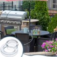 thumbnail image 3 of LEEYNEER Anneau de Parasol de Table en Silicone pour Patio Extérieur Transparent, 3 of 6