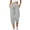 Gray, variant on Womens Capri Pants Casual Waffle Knit Fall Drawstring Elastic High Waist Baggy Capris Loose Lightweight Comfy Elastic Cuffed Cropped Lounge Trousers with Pockets