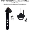 thumbnail image 3 of VR Cable Management 3Packs Retractable Ceiling Pulley System Compatible with Oculu-s Rift S/Ps Vr/Viv E for Oculu-s Ques-t 2 VR Accessories with 360° Rotations Noise-Free, 3 of 4