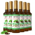 thumbnail image 1 of Pack of 6 - Matteo's Sugar Free Coffee Flavoring Syrup, Peppermint Mocha, Delicious Coffee Syrup, 0 Calories, 0 Sugar coffee syrups, Keto Friendly, 1 of 5