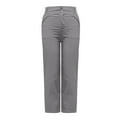 thumbnail image 6 of Mrmaere Men’s Slim Straight Leg Casual Pants Long Leg Smooth Fabric Classic Fit Wear for Daily Activities Semi-Formal Occasions Gray XXL, 6 of 6