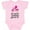 AD-Pink, variant on Inktastic My Great Grandma Loves Me with Two Flamingos Boys or Girls Baby Bodysuit