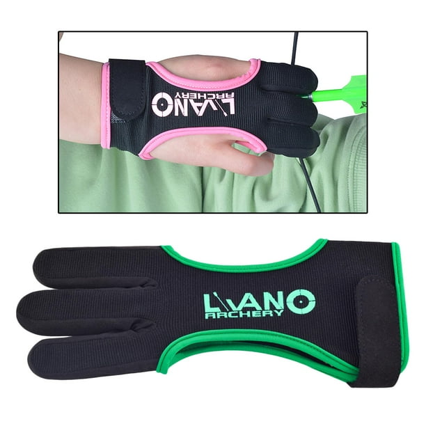 s 3 Finger Leather for Recurve Compound Bow, Finger Guards for