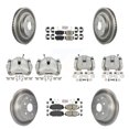 thumbnail image 1 of Transit Auto Front Rear Disc Brake Caliper Coated Rotors and Ceramic Pads Kit (10Pc) for Car 2014-2015 Toyota RAV4 LE with Canada or U.S. Emissions Excluding Vehicles Manufactured In Japan KCG-101617N, 1 of 9