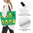 thumbnail image 3 of Balery Cartoon Fruit 1 Bolsa Tote Estilo Estético con Cremalleras, Bolsa de Hombro, Bolsa de Compras Grande y Plegable, 3 of 8
