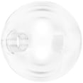 thumbnail image 3 of BESTONZON Replacement White Globe Lamp Shade Acrylic Material for Porch Light and Wall Fixtures, 3 of 7