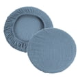 thumbnail image 1 of Cubiertas de taburete de bar redondas Uxcell de 11", Cubierta de cojín elástica lavable para cocina y sala de estar color azul cielo, 1 of 7