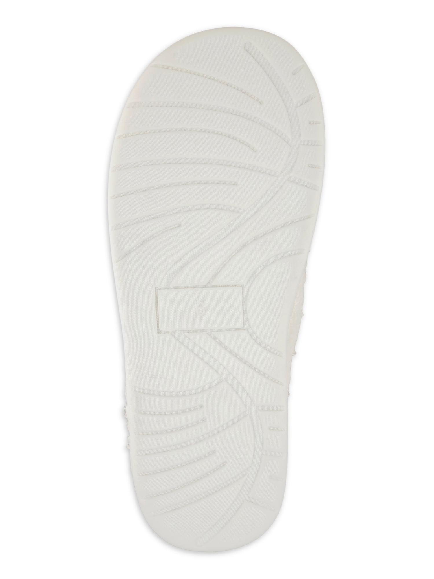 S+R Women's Smiley Graphic Cozy Slide Slipper