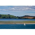 thumbnail image 2 of Susan Vizvary Photography 24x17 Gold Ornate Wood Framed with Double Matting Museum Art Print Titled - Lone Sailor in New Zealand, 2 of 4