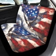 thumbnail image 4 of Pzuqiu Eagle Seat Protection Cover Full Set Car Seat Covers Full Set, Fashion Easy to Install Front and Rear Seat Cover Set Fit for Sedans Cars SUV, 4 of 10