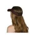 thumbnail image 2 of TopHeadwear Chapeau Visière à Paillettes - Marron, 2 of 2
