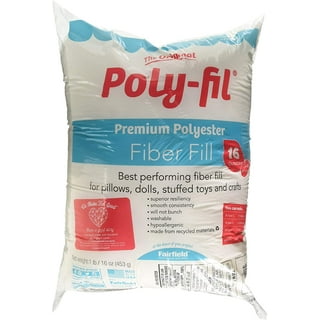 Poly-Fil Premium Polyester Fiberfill for Crafts, 12 Oz.