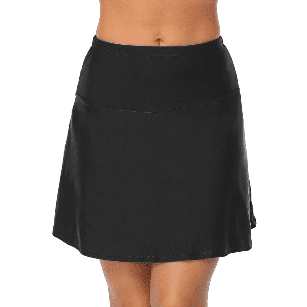 Hilor - Hilor Women's High Waisted Swim Bottom Tankini Skirt with Panty ...