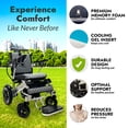 thumbnail image 5 of 330 lbs Weight Capacity, Long Battery Range, Electric Wheelchairs for Adults, US Based Premium Customer Support, Remote Controlled Lightweight Wheel Chair for Seniors, IQ-8000 by Majestic, 5 of 7