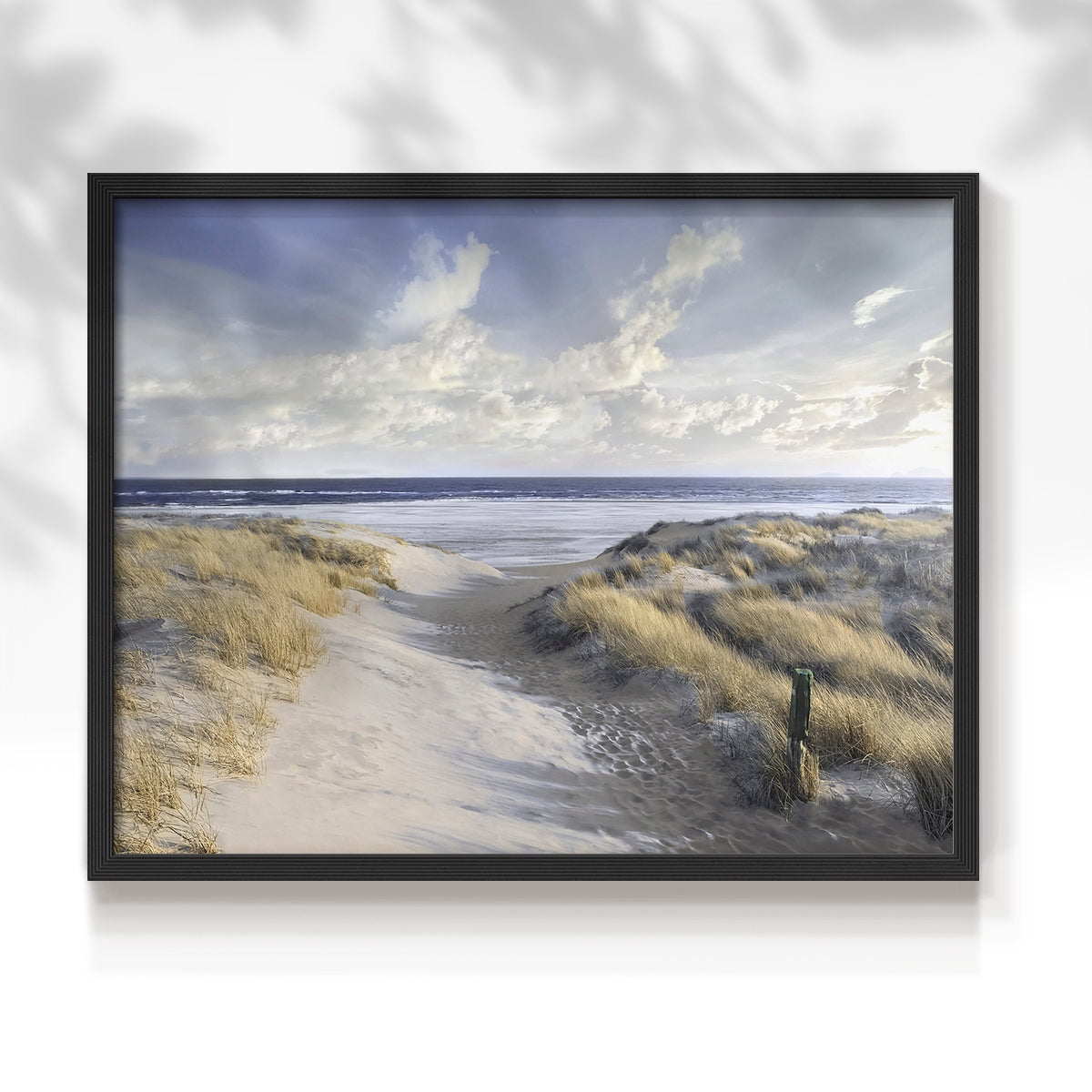 Aisle Marker by Mike Calascibetta - Restickable Framed Giclée Print