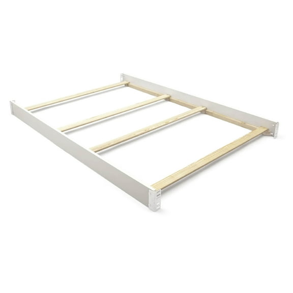 Full-Size Conversion Kit Bed Rails #0050 for Delta Children Cribs (White - 100)