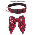 thumbnail image 3 of Christmas Dog Collier avec Nœud, Colliers de Noël pour Chien en Coton Réglable à Carreaux Rouges avec Nœud Papillon pour Grands Chiens et Animaux, 3 of 6