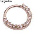 thumbnail image 2 of Xinyolin Cubic Zirconia Inlaid Nose Ring, Women's Helix Earring Hoop Piercing Jewelry, 2 of 8