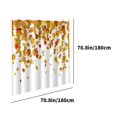 thumbnail image 5 of Vggrvlo Bath New Arrivals Shower Curtain or Liner with 12 Hooks Premium PEVA Washable Waterproof Shower Curtain for Bathtub 72"x72", 5 of 6