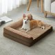thumbnail image 1 of BFPETHOME - Camas ortopédicas para perros grandes, sofá cama impermeable con funda extraíble lavable, cama grande para perros con forro impermeable y parte inferior antideslizante, cama para mascotas, 1 of 5