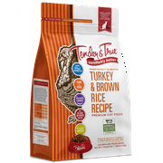 Angle View: Tender & True Turkey & Brown Rice Recipe Dry Cat Food, 7 lb bag