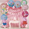thumbnail image 5 of 10 Pcs For Peppa Pig Themed Cartoon Birthday Foil Balloons,Birthday Party Decorations,Cartoon Balloon,Party Supplies Set for Birthday Party Decoration Set, 5 of 5