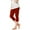 Red, variant on GERsome Toddlers Girls Capris Leggings Summer Basic Solid Color Tights Leggings for School Wearing Kids Cropped Sports Dance Leggings, Age 2-13