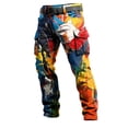 thumbnail image 3 of Pantalon de Travail Utilitaire pour Usage Quotidien avec Multiples Poches Idéal pour la Randonnée en Plein Air et Mode Urbaine Décontractée Confortable pour Hommes, 3 of 3