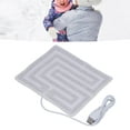 thumbnail image 4 of Electric Heating Pads, Low Power Consumption Clothes Heater Pad Safe Warm Relieve Fatigue Pain For Cold Weather For Warm Body, 4 of 8