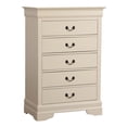 thumbnail image 3 of Glory Furniture Louis Phillipe Chest in Beige Color, 3 of 5
