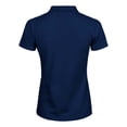 thumbnail image 2 of Tee Jays Womens Luxury Stretch Short Sleeve Polo Shirt, 2 of 3