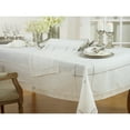 thumbnail image 2 of Saro Lifestyle 9029.W72120B 72 x 120 in. Rectangular Polyester Tablecloth with Embroidered Lace Design - White, 2 of 4