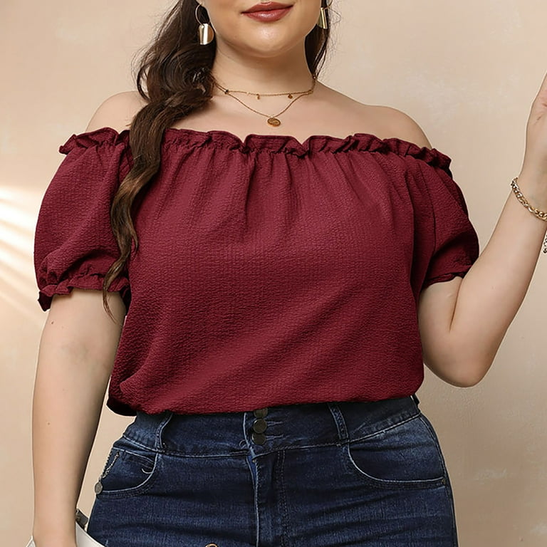 Shoulder Off Tunic Top Shoulder Off Tunic Top