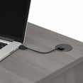 thumbnail image 5 of Bush Furniture Cabot 60" Corner Desk with Storage, Modern Gray, 5 of 7