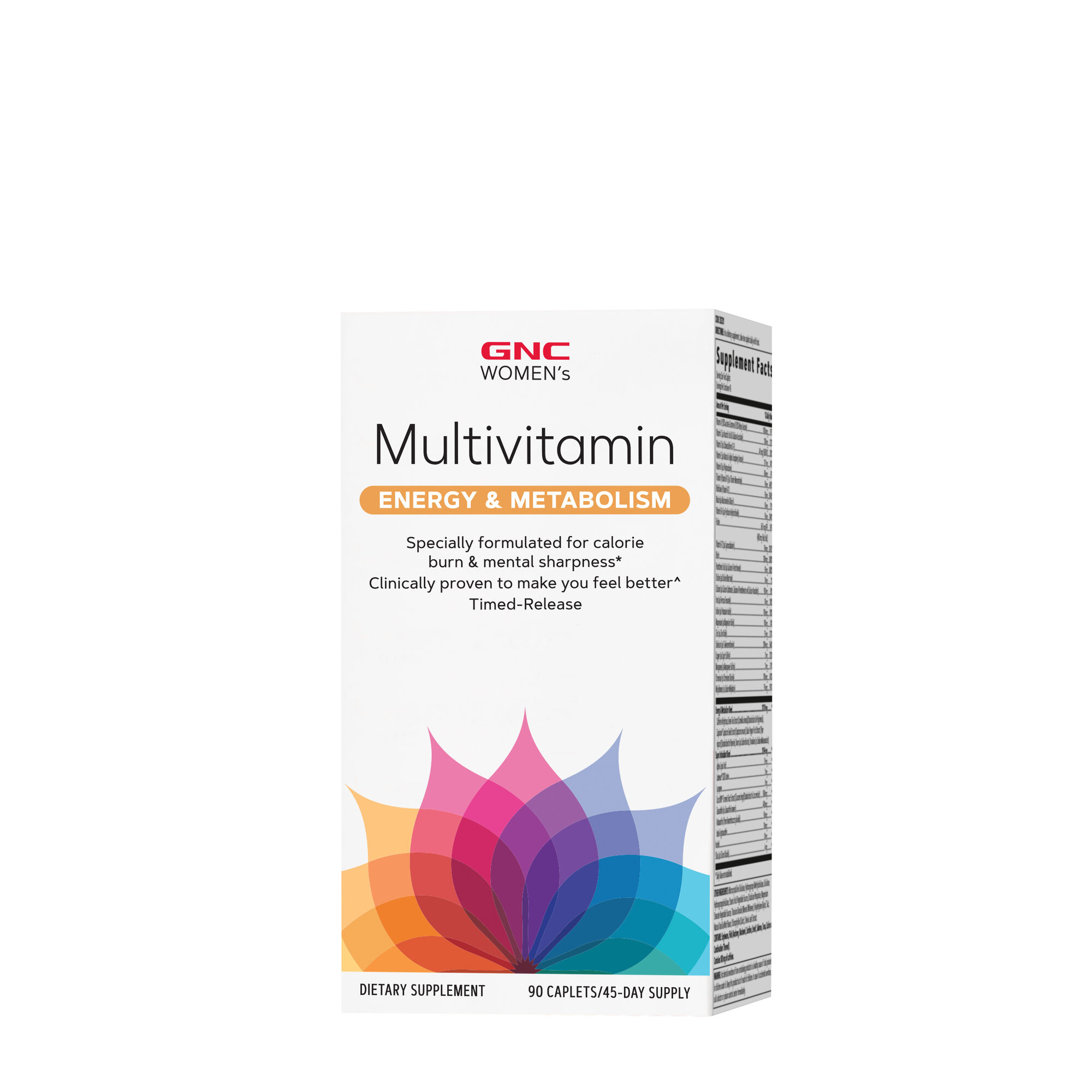 GNC Women's Multivitamin Energy and Metabolism 1 pack with 90