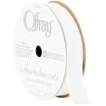 thumbnail image 2 of (4 pack) Offray Ribbon, White 7/8 inch Satin Ribbon, 9 feet, 2 of 10