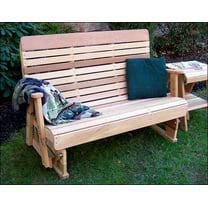 4' Red Cedar Royal Highback Glider